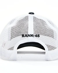 RANK 45® Women's Mexico & US Flag Bird Embroidered Mesh-Back Ball Cap