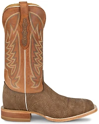 Justin Men's Cowman Western Boots - Broad Square Toe