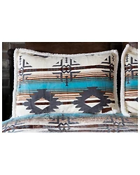 Wrangler Lone Mountain Plush Sherpa Bedspread Set - Queen