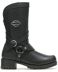 Harley Davidson Women's 9.5" Amber Motorcycle Boots - Round Toe