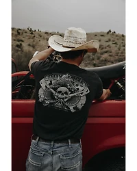 Cody James Men's Ace Skull Short Sleeve Graphic T-Shirt