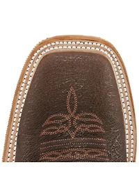 Justin Men's Caddo Stone Western Boots - Broad Square Toe