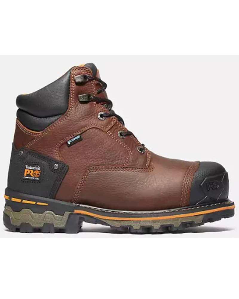 Timberland PRO Men's Boondock 6" Waterproof Insulated Work Boots - Composite Toe