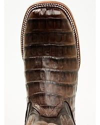 Cody James Men's Exotic Caiman Tail Skin Western Boots - Broad Square Toe