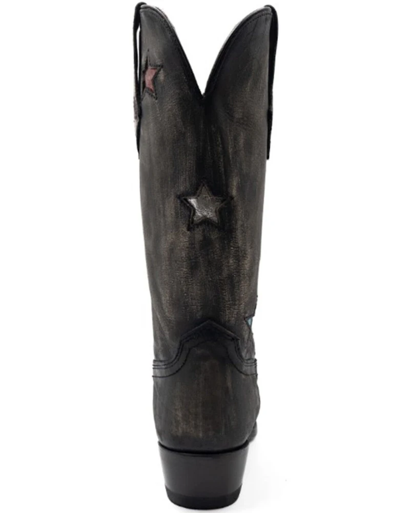 Ferrini Women's Estrella Star Inlay Tall Western Boots - Snip Toe