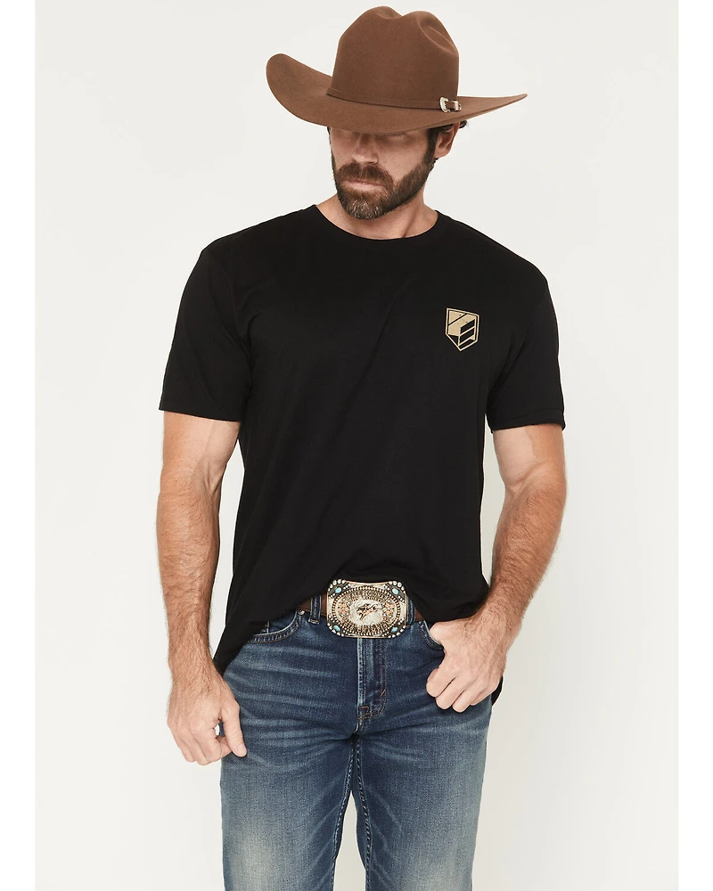 RANK 45® Men's Southwestern Logo Short Sleeve Graphic T-Shirt