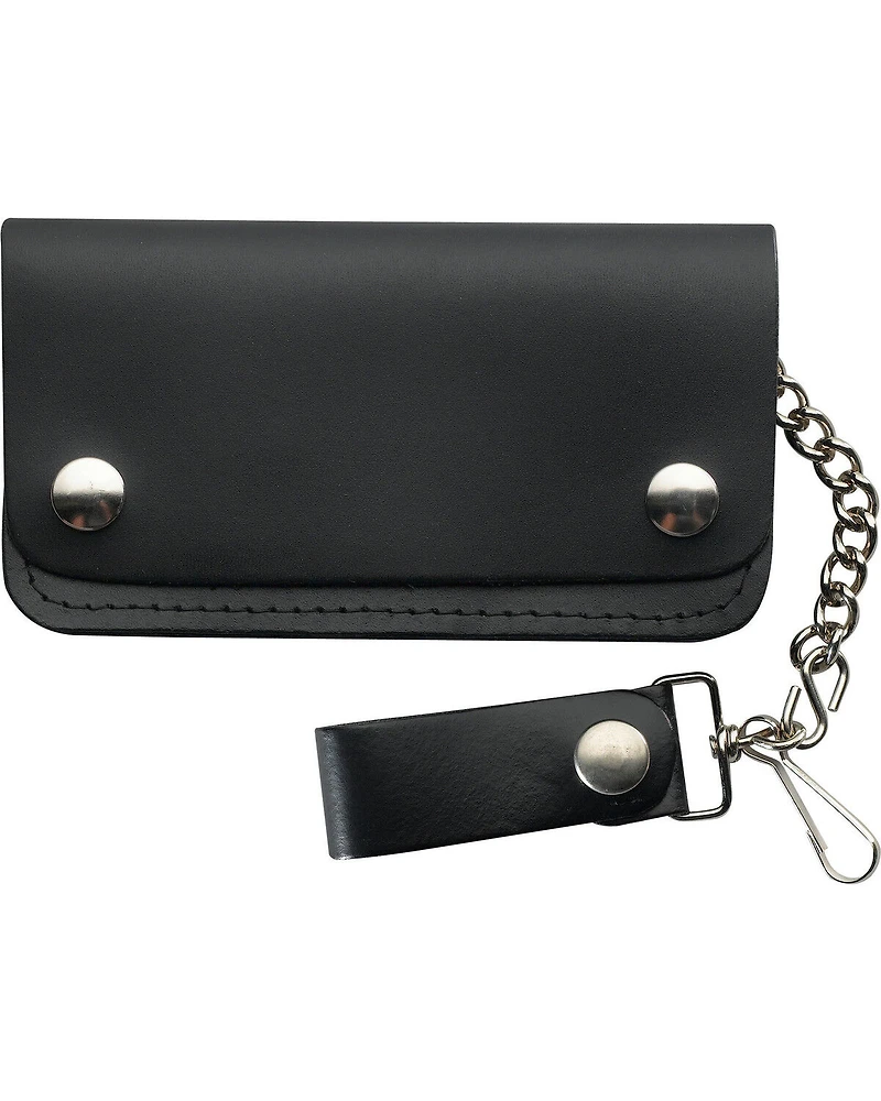 Western Express Men's Leather Biker Wallet