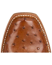 Tony Lama Women's Zaire Exotic Full Quill Ostrich Western Boots - Square Toe