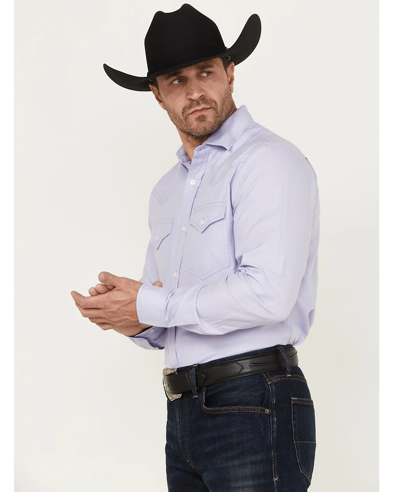 Cody James Black 1978™ Men's Lawman Solid Long Sleeve Button-Down Western Shirt