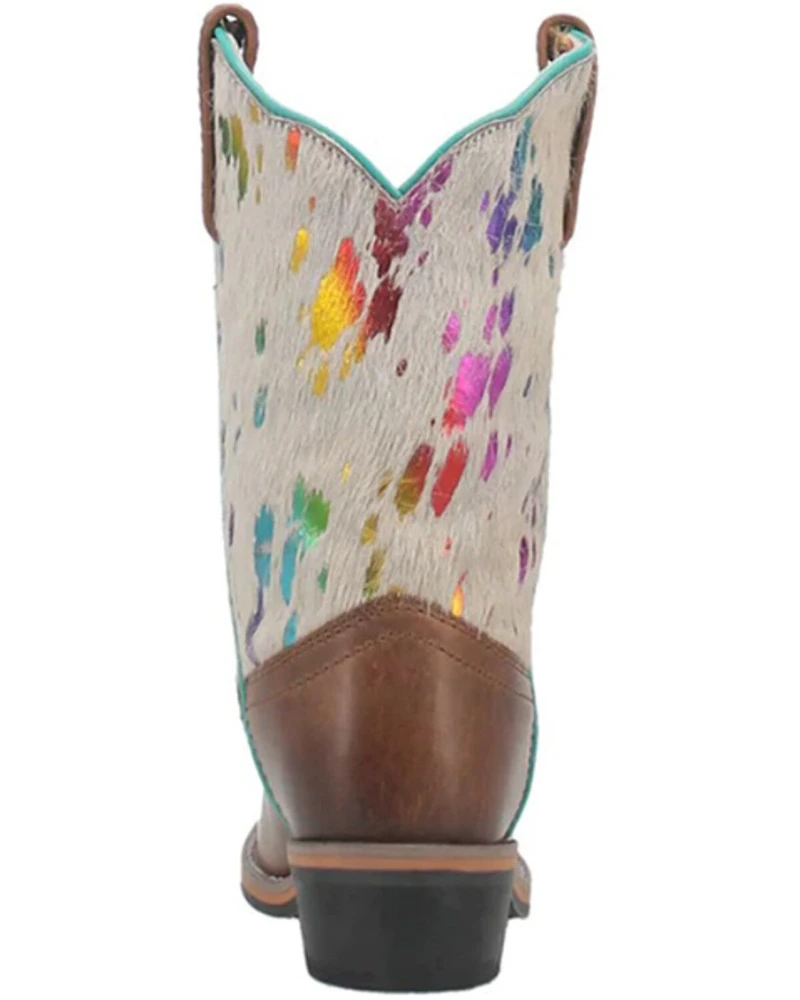 Dan Post Little Girls' Rumi Western Boots - Broad Square Toe