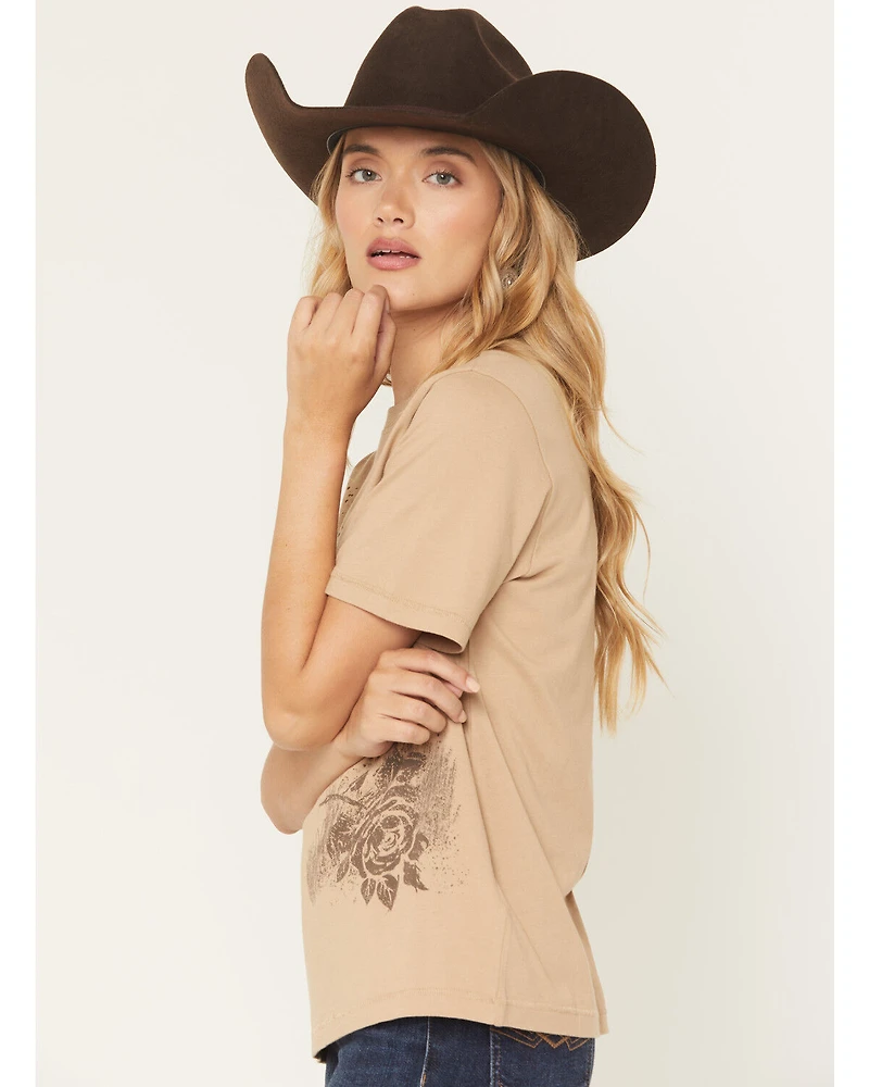 Shyanne Women's Icon Horseshoe Short Sleeve Boyfriend Graphic Tee