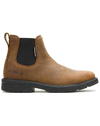 Wolverine Men's Rancher Level Chelsea Slip-On Work Boots - Steel Toe