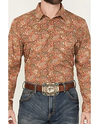 Gibson Trading Co Men's Wild Fire Medallion Print Long Sleeve
