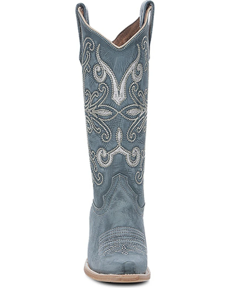 Corral Women's Embroidered Western Boots - Snip Toe