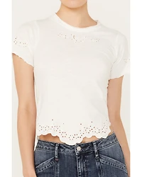 Free People Women's Call Me Baby Short Sleeve Tee