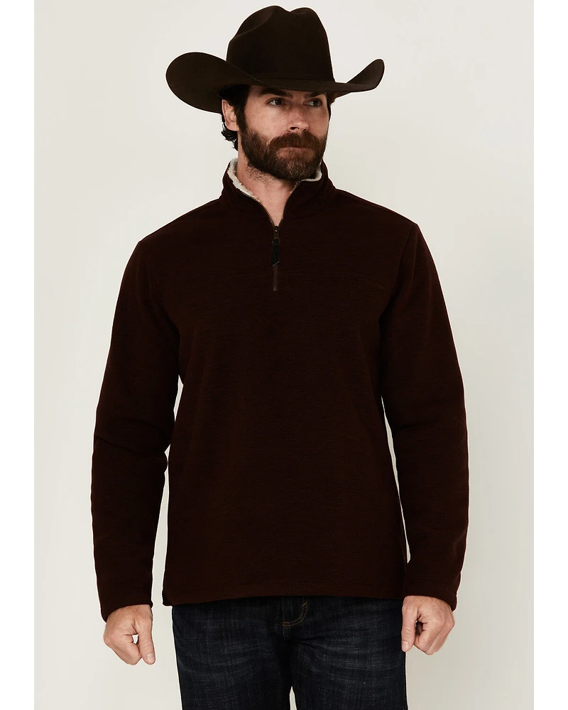 Cody James Men's Arctic Solid 1/4 Zip Fleece Pullover