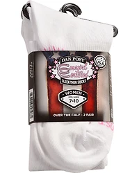 Dan Post Women's Cowgirl Certified Sleek Thin Socks