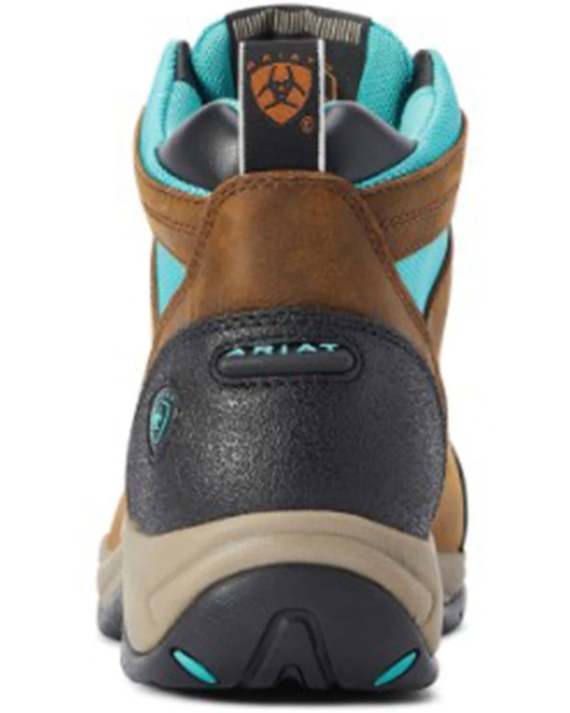Ariat Women's Terrain H20 Waterproof Lace-Up Hiking Boots - Round Toe