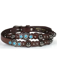 Shyanne® Women's Scallop & Stud Skinny Belt