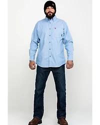 Ariat Men's FR Solid Durastretch Long Sleeve Work Shirt - Tall