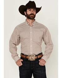 Ariat Men's Ike Geo Print Long Sleeve Button-Down Western Shirt