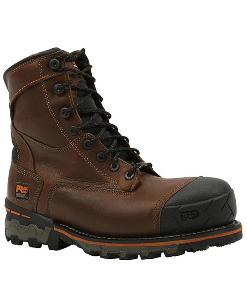 Timberland PRO Men's 8" Boondock Waterproof Work Boots - Composite Toe