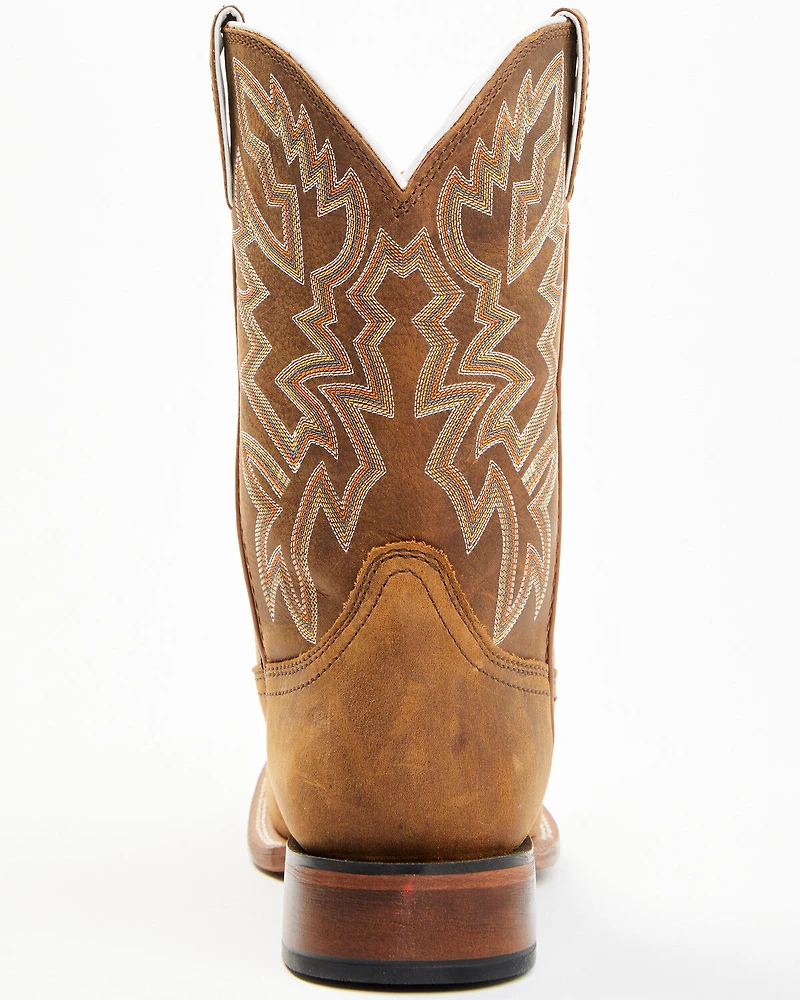 Justin Men's Frontier Western Boots - Broad Square Toe