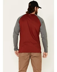 Ariat Men's FR Long Sleeve Baseball Work T-Shirt