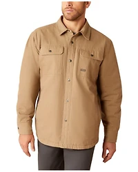 Ariat Men's Rebar Canvas Long Sleeve Snap Shirt Jacket