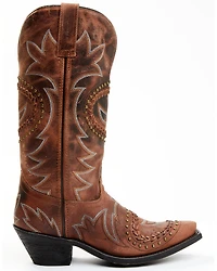 Laredo Women's Distressed Sidewinder Western Boots - Snip Toe