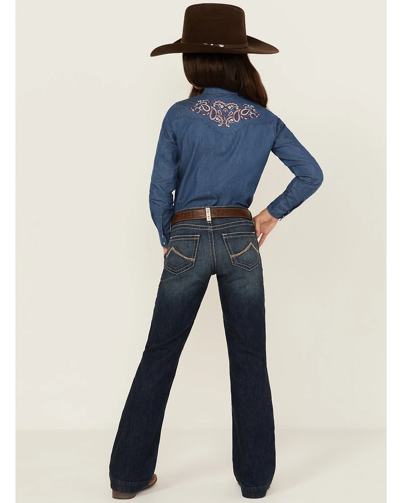 Ariat Girls' Olivia Trouser Stretch Denim Jeans