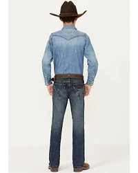 Wrangler Retro Boys' Layton Dark Wash Slim Bootcut Jeans