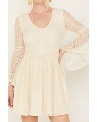 Shyanne Women's Lace Mini Dress