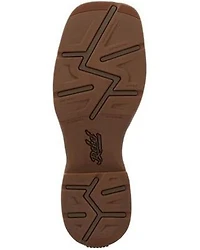 Durango Men's Rebel Chestnut Western Boots - Broad Square Toe