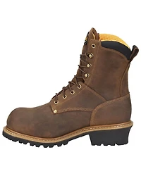 Carolina Men's 8" Poplar Insulated Waterproof Logger Work Boots - Composite Toe