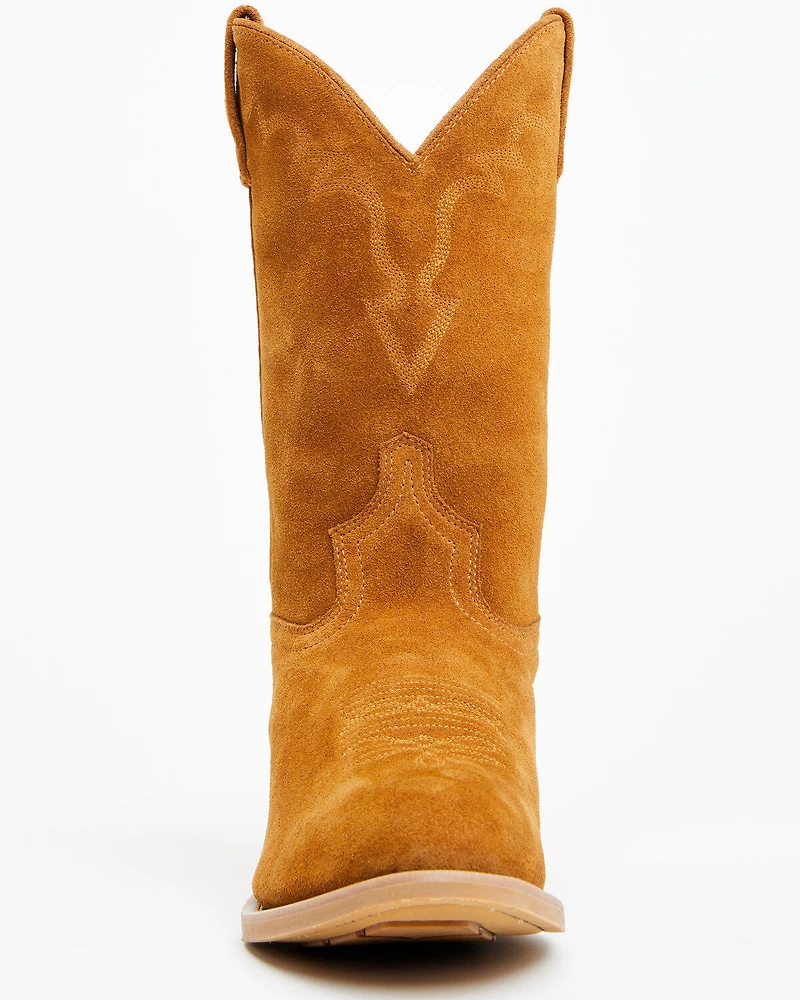 Laredo Men's Larkin Suede Water Resistant Western Boots - Round Toe