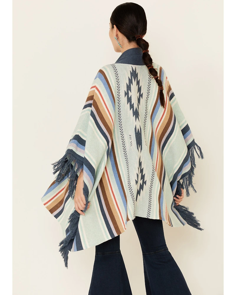 Tasha Polizzi Women's Topaz Ventura Serape Kimono Cardigan