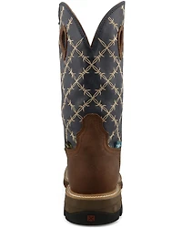 Twisted X Men's Waterproof Pull-On Work Boots - Nano Composite Toe