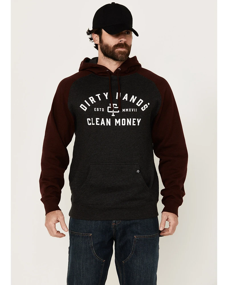 Troll Co Men's 2-Tone Hooded Sweatshirt