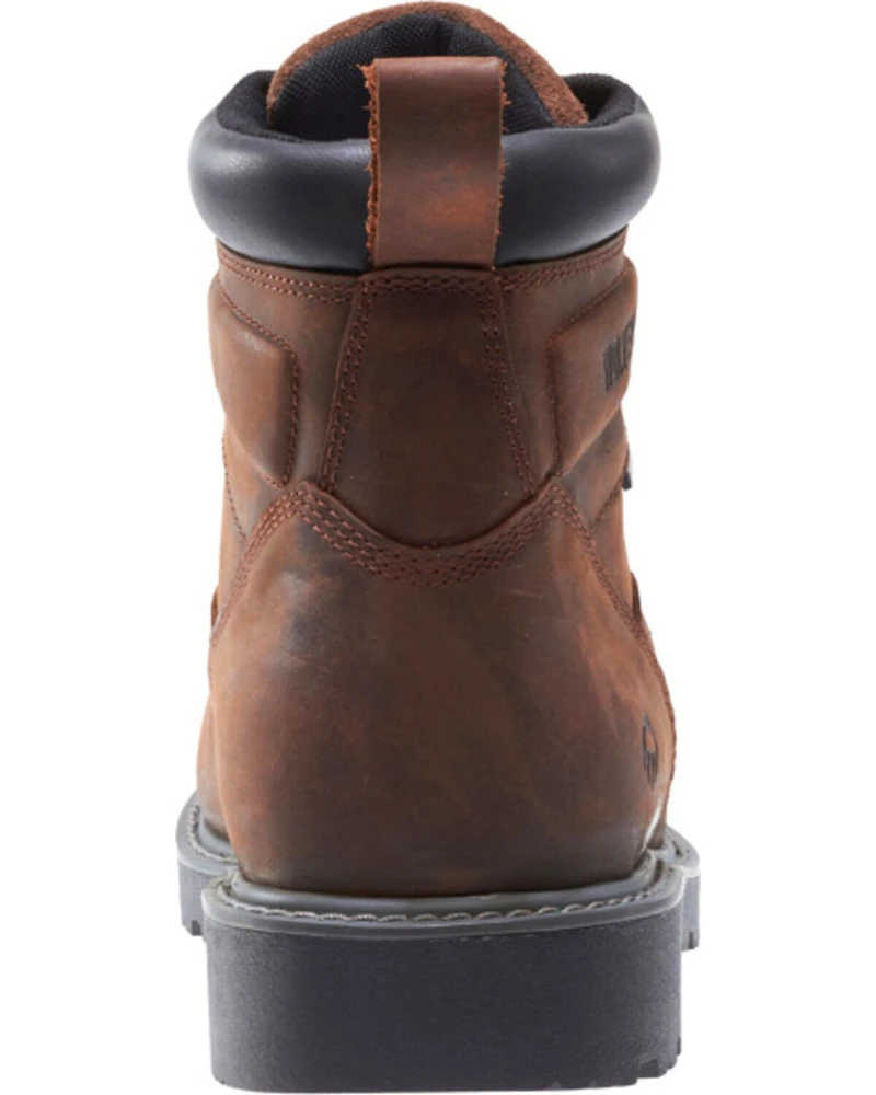 Wolverine Men's Floorhand Waterproof 6" Work Boots - Soft Toe