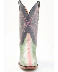 Dan Post Women's Exotic Watersnake Skin Western Boots - Square Toe