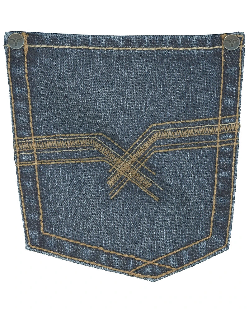 Wrangler 20X Men's No.33 Extreme Relaxed Fit Straight Jeans