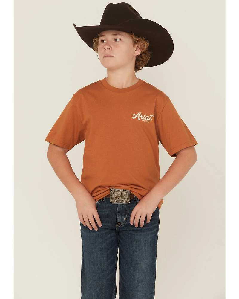 Ariat Boys' Coyote Short Sleeve Graphic T-Shirt
