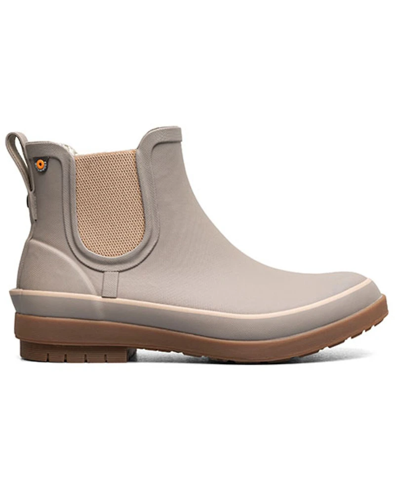 Bogs Women's Amanda Chelsea II Slip-On Rain Boots - Round Toe