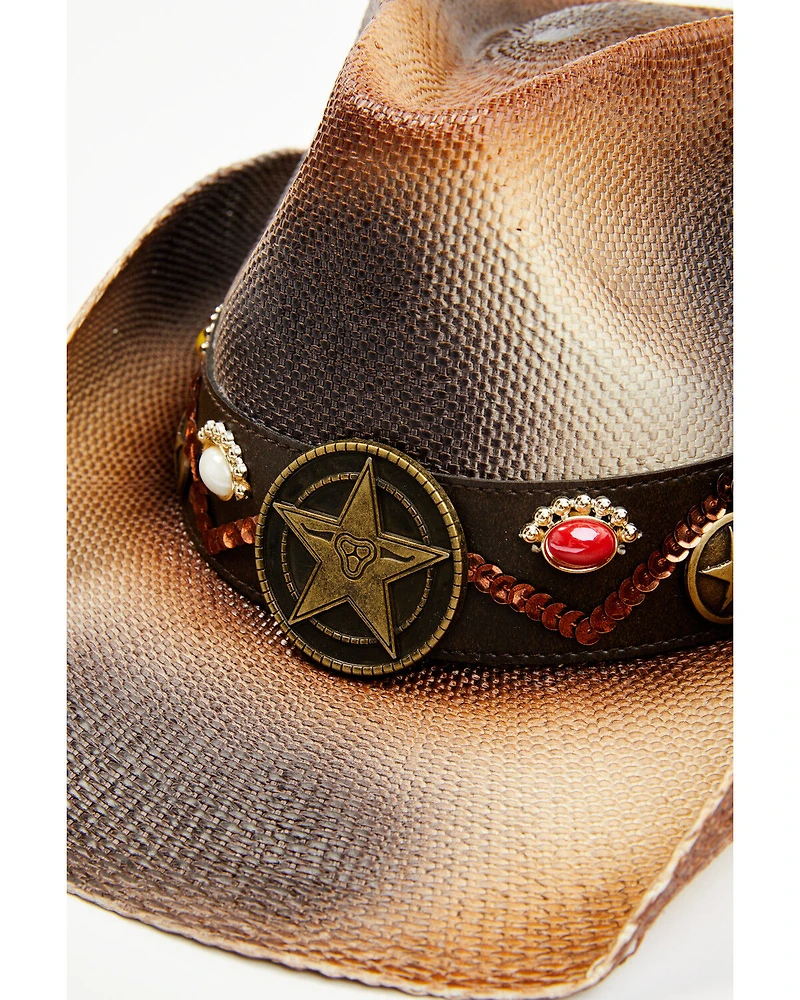 Shyanne Women's Obsessed Straw Cowboy Hat
