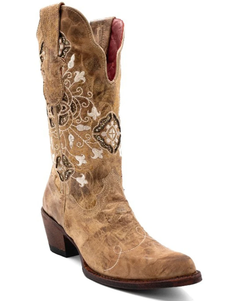 Ferrini Women's Empress Tall Western Boots - Round Toe