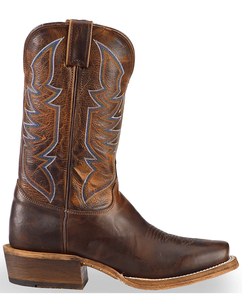 Justin Bent Rail Men's Navigator Western Boots - Square Toe