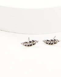 Shyanne Women's Bisbee Falls Silver Longhorn & Cross 6-Piece Earrings Set