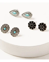 Shyanne Women's Night Dreamer 6-Piece Teardrop Earrings Set