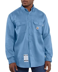 Carhartt Men's FR Dry Twill Long Sleeve Work Shirt